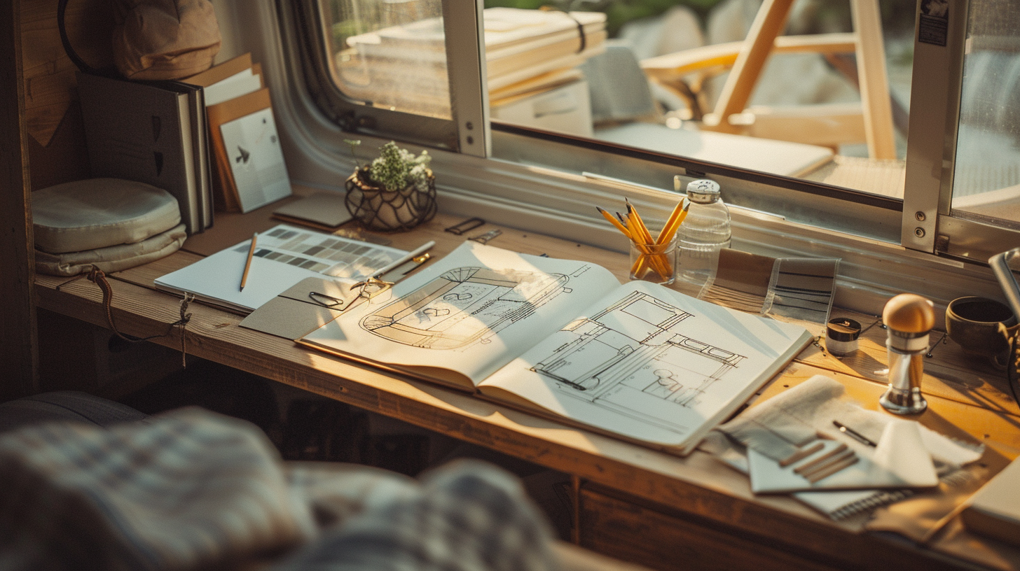 Caravan restyling in EIGEN ONTWERP? stijl β Deel, en we gaan ermee aan de slag